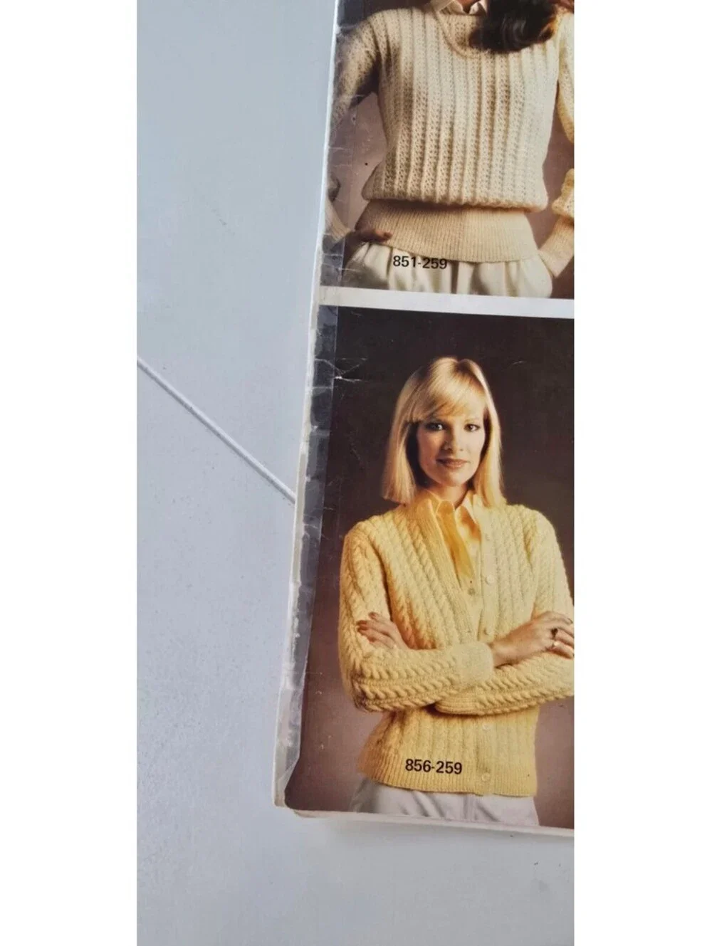 Vintage Six Wool Classics Knitting Pattern Book by Bernat - Handicrafter No. 259